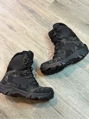 Delta Men's Boots Military Combat Tactical Shoes Camo Size 8